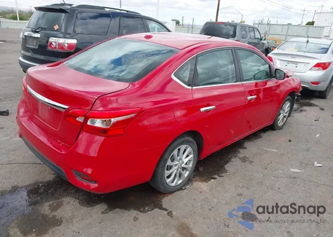 2018 Nissan Sentra Sv from USA, damaged, VIN 3N1AB7AP9JL652920